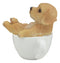 Realistic Mini Adorable Labrador Teacup Statue 3"H Pet Pal Dog Breed Figurine