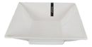 Ebros Pack Of 2 Kitchen And Dining Modern Contemporary Design Porcelain Square Bowls 35 Ounces 8.5"Diameter - Ebros Gift