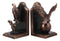 Wings of Glory American Bald Eagle Bookends Pair Bronze Electroplated Figurine