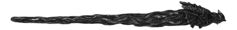 Gothic Witchcraft Merlin The Wizard Sorcerer Twisted Dragon Cosplay Wand 14" L