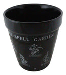 Witches Spell Herbs Garden Triple Moon Wicca Witch Flower Herbs Planter Pot