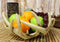 Ebros Large 12"Dia Rustic Hunters Entwined Stag Deer Antlers Rack Fruit Display Basket