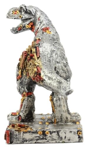 Ebros Steampunk T-Rex Figurine Jurassic Era Predator Tyrannosaurus Rex Statue Dinosaur