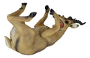 Rustic Vin Of The Veld Drinking Kudu Antelope Wine Bottle Holder Decor Figurine