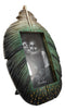 Green Southwestern Native Indian Butterfly Spotted Feather Picture Frame 4"X6"