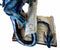 Large 18"H Dragon of Bibliography Sacred Water Spell Book Guardian Statue Decor