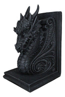 Dragonstone Gothic Guardian Of Bibliography Dragon Bookend Set of Two Figurine