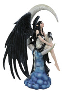Ebros Nene Thomas Celestial Lunar Moon Dream Weaver Fairy Statue 12" Tall