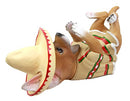 Ebros Mexican Chihuahua Poncho Sombrero Decorative Wine Bottle Holder Rack