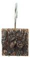 Rustic Autumn Pinecones In Faux Wood Finish Bathroom Shower Curtain Hooks 12pk