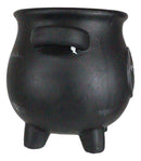 Black Pentagram Cauldron Terracotta Succulent Plant Planter Pot Or Pen Holder