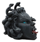 Greek Mythology Gorgon's Curse Severed Medusa Head Statue 6.25"Tall Stone Gaze