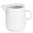 White Porcelain Coffee Maker Carafe Pot With Pour Over Dripper Filter Cup Set