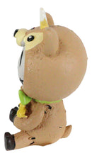 Ebros Furry Bones John The Reindeer Skeleton Figurine 2.75"H Christmas Furrybone