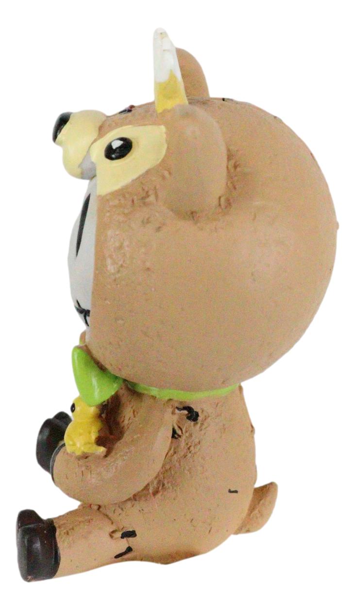 Ebros Furry Bones John The Reindeer Skeleton Figurine 2.75"H Christmas Furrybone