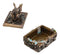 Ebros Bronzed Steampunk Cyborg Dragon Jewelry Box Figurine 9.5"L Robotic Serpentine