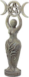 Ebros The Spiral Goddess Feminine Power Spiritual Triple Goddess Figurine 8 inch