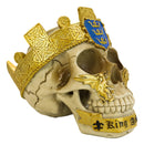 Matter Of Britain King Arthur And Excalibur Roundtable Knights Goth Skull Statue