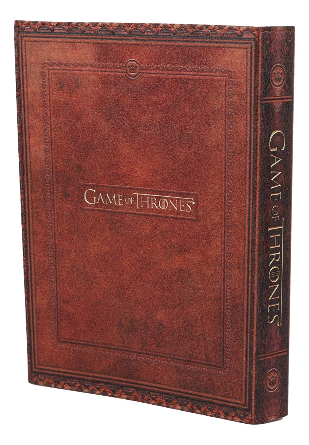Game of Thrones Targaryen Dragon Sigil Fire and Blood Embossed Journal 5"x7" - Ebros Gift