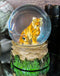 Ebros Forest Jungle Apex Predator Orange Bengal Tiger Glitter Snow Globe 100mm Decor