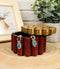 Ebros 12 Gauge Shotgun Shells Round Jewelry Box Decorative Figurine 3.5"Diameter