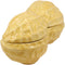 Ebros 11"Long Ceramic Realistic Peanut Legume Shell Container Jar With Lid 32 oz - Ebros Gift