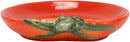 Ebros 6.5" Diameter Ceramic Fruity Red Tomato Fruit Small Serving Plate (1 PC)