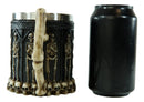 Ebros Gift Skeleton Ossuary Graveyard Labyrinth Death Tankard Coffee Beer Mug Cup