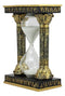 Egyptian Gods Eye Of Horus And Ankh Hieroglyphic Column Sand Timer Statue Decor