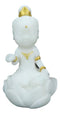 Cultural Art Amitabha Buddha Seated On Lotus Feng Shui Zen Vastu Mini Figurine