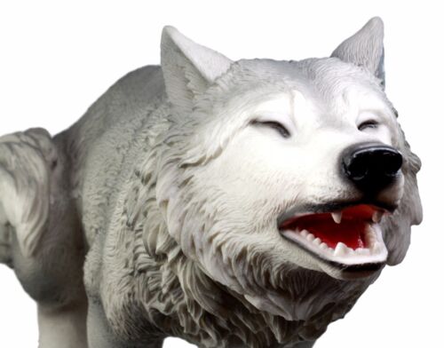 Large Howling Wolf Statue 18"H Mysterious Cries Of The Night Wolf Totem Spirit - Ebros Gift