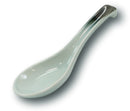 Pack Of 10 Artistic Designer Blue Black Ombre Ceramic Ladle Hook Soup Spoons