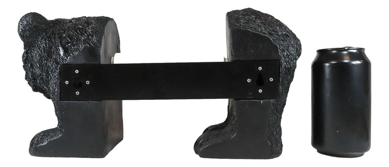 Ebros Darling Black Bear Cub Toilet Paper Body Holder Hanging Or Standalone Figurine