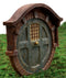 Ebros Gift Enchanted Fairy Garden Miniature Hobbit Dwarf Gnome Vault Dome Brick House Door Figurine 4"H Do It Yourself Ideas For Your Home - Ebros Gift