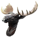 Ebros North American Bull Moose Wall Decor 24"Wide Wall Mount Plaque Sculpture