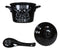Wicca Purrfect Stew Pentagram Moon Cat Fine Bone China Bowl With Spoon And Lid