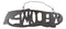Rustic Western Revolver Pistol Ropes and Ammo Shells Welcome Wall Sign Decor