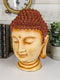 Ebros Feng Shui Shakyamuni Buddha Gautama Head with Ushnisha Statue 9" H