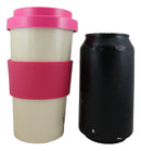 Festival Fuel Mandala Bamboo Fiber Reusable Travel Mug Cup W/ Lid And Sleeve