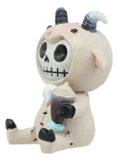 Furrybones Billy The Goat Figurine Small Furry Bones Skeleton Monster Goatie
