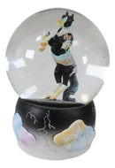 Trail Of Painted Ponies Western Dark Weather Storm Fury Horse Water Globe Decor