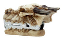 Skeleton Ossuary Bone Dragon Head Staple Remover 3.25"L Desktop Office Accessory