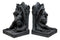 Medieval Age Gothic Sculptural The Thinker Gargoyle Bookends Figurine Set 6.25"H