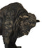 North American Indian Plains Bison Buffalo Climbing Rock Cliff Slope Figurine