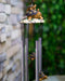 Ebros Reptile Brown Giant Tortoise Mother Piggybacking Hatchling Wind Chime