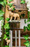 Ebros Deer Wind Chime Doe With Fawn Deer Family Decorative Wind Chime Patio