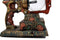 Ebros Steampunk Electric Laser Static Storm Ball Ionizer Gun Accent Lamp 12" L
