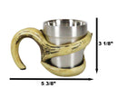 Rustic Western Forest Stag Buck Deer Antlers Artwork Standard Coffee Mug 8oz