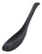 Ebros Contemporary Matte Black Melamine Soup Spoons Pack Of 12 Set Ramen Noodles Eating Spoon For Kitchen And Dining Asian Japanese Chinese Cuisine Restaurant Supply Grade Dishwasher Safe 1oz Capacity
