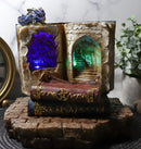 Ebros Fantasy Dragons Book Of Spells LED Light Display For Miniature Figurines
